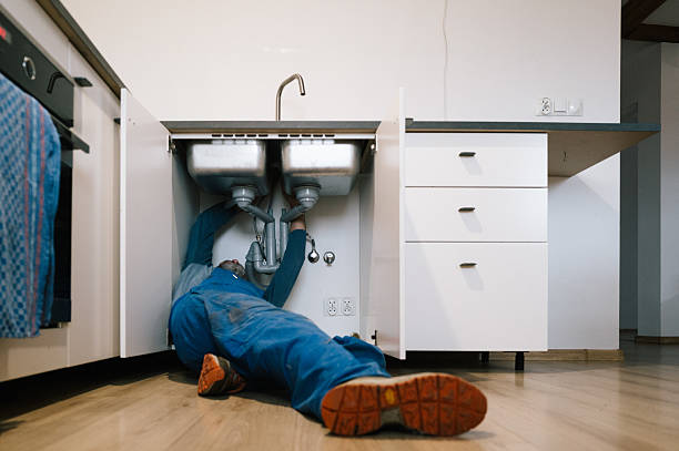 Professional Plumbing technician working in Manahawkin, NJ